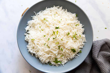 Plain basmati rice
