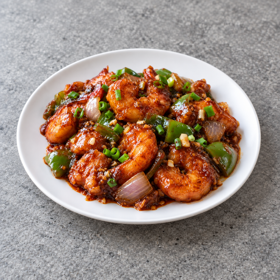 Prawn Manchurian