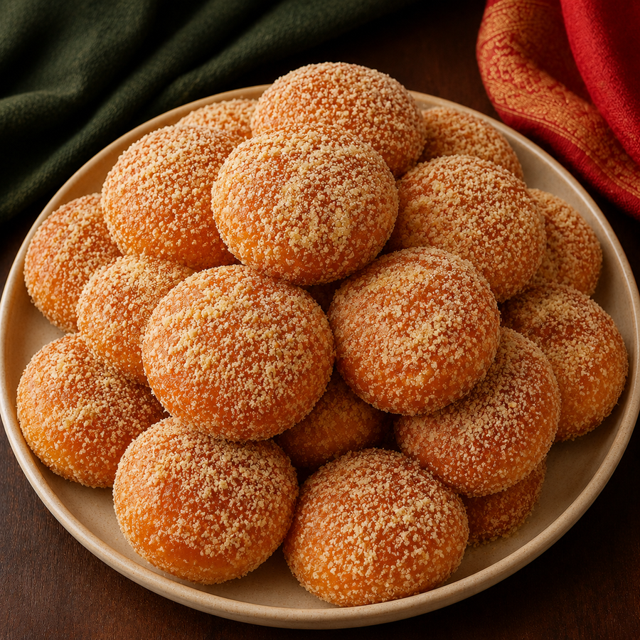One kilogram serving of red Channar Balushai