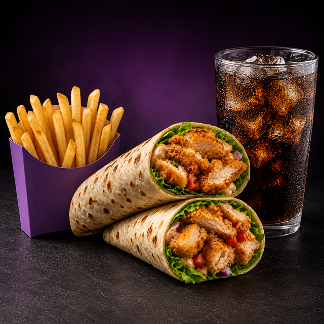 Chicken Wrap Meal