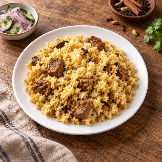 Beef Tehari