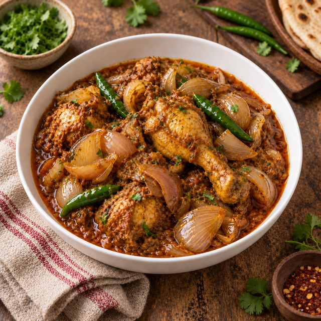Chicken Dopiaza