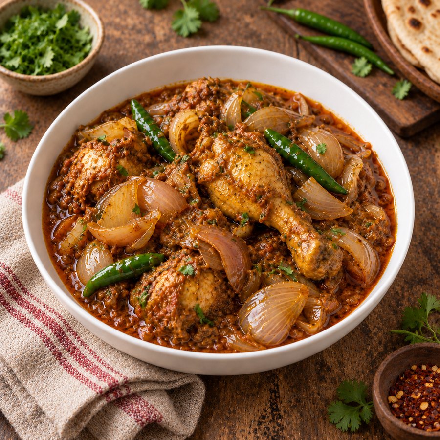 Chicken Dopiaza