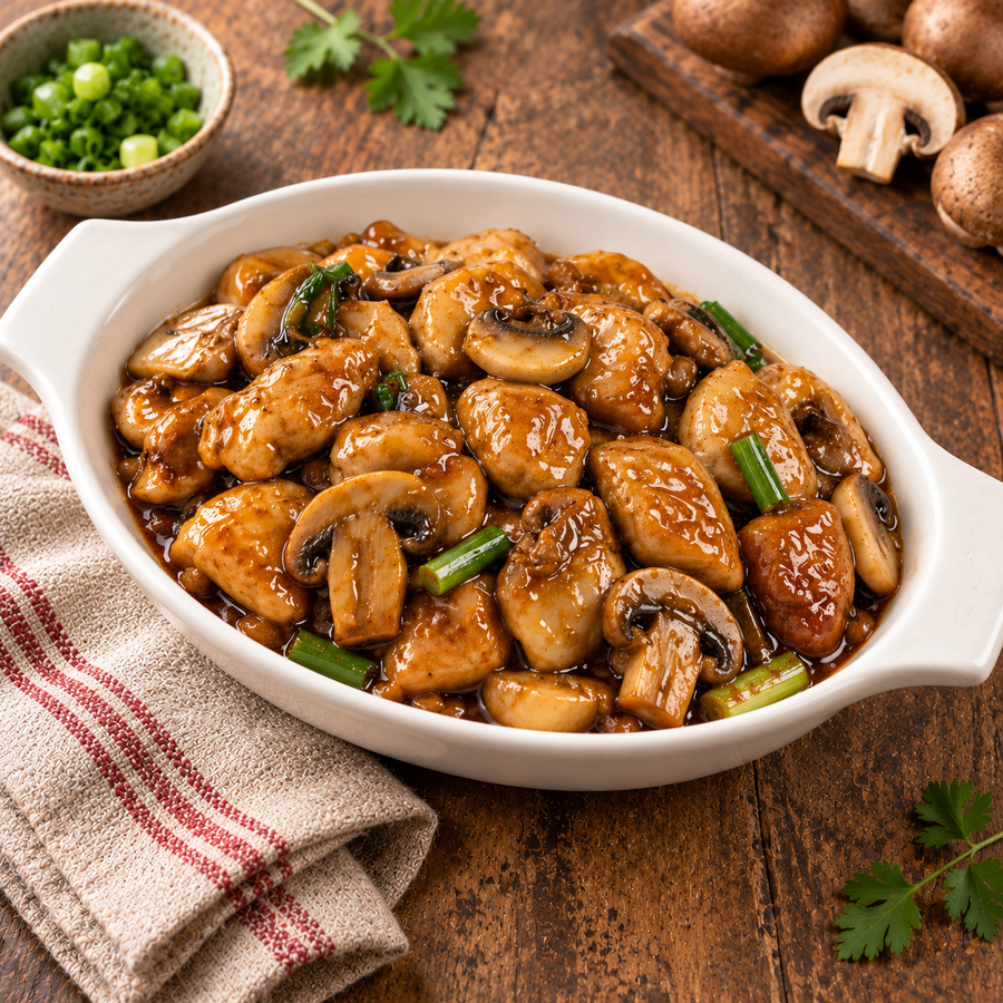 Chicken with Mushrooms