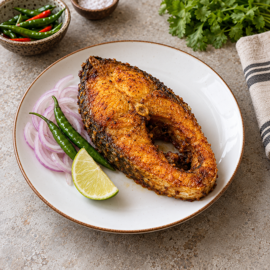 Fried Ilish