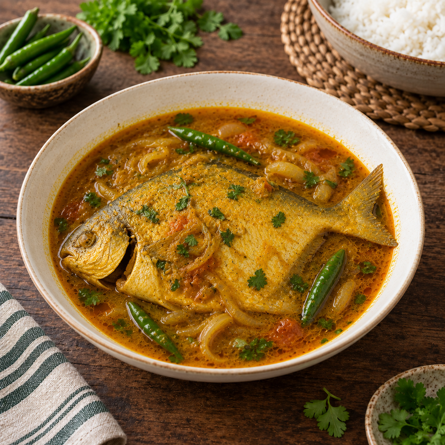 Pomfret Curry