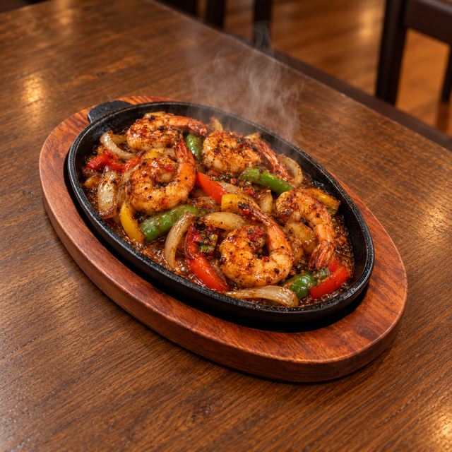 Sizzling Prawns