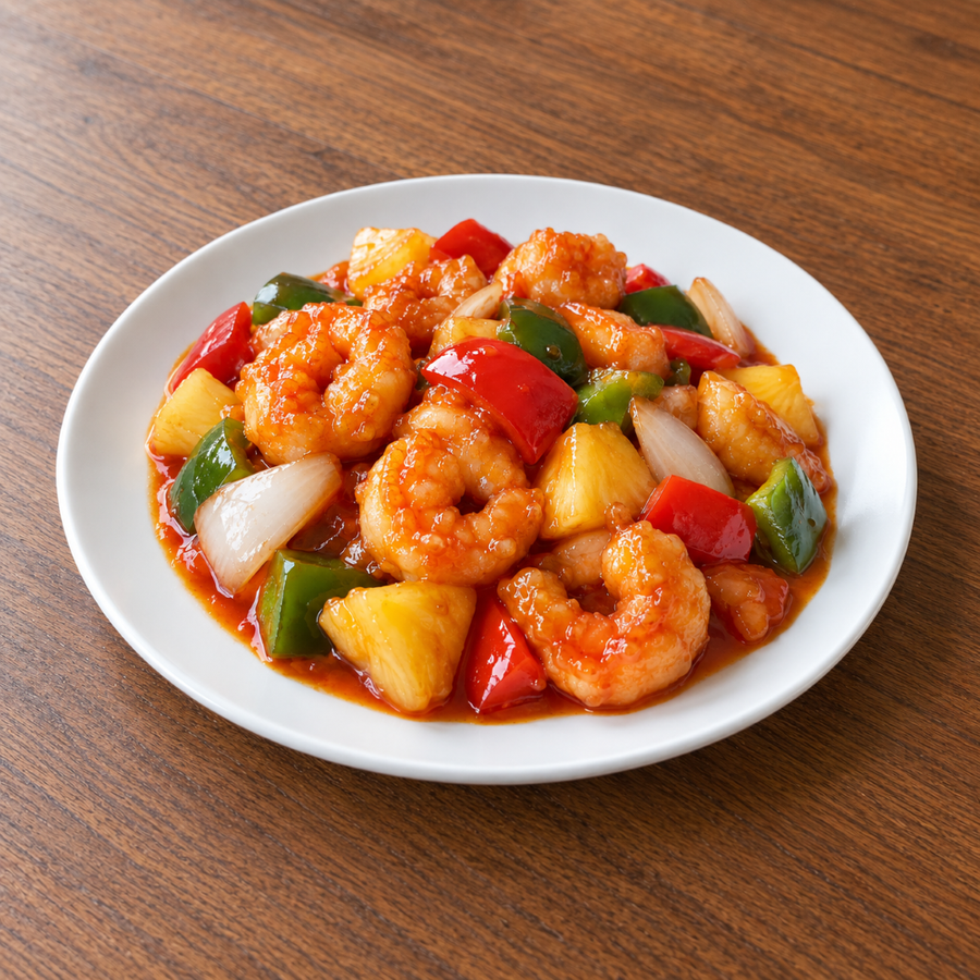 Sweet & Sour Prawns