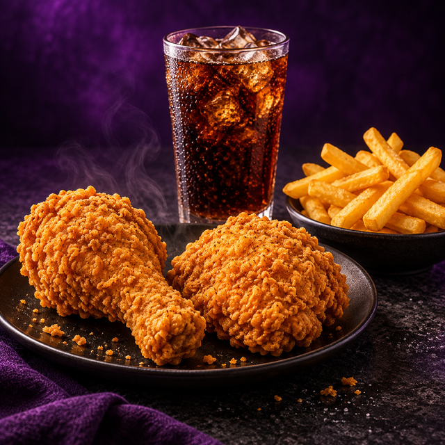 2-Piece Broasted Chicken Meal