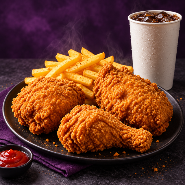 3-Piece Broasted Chicken Meal