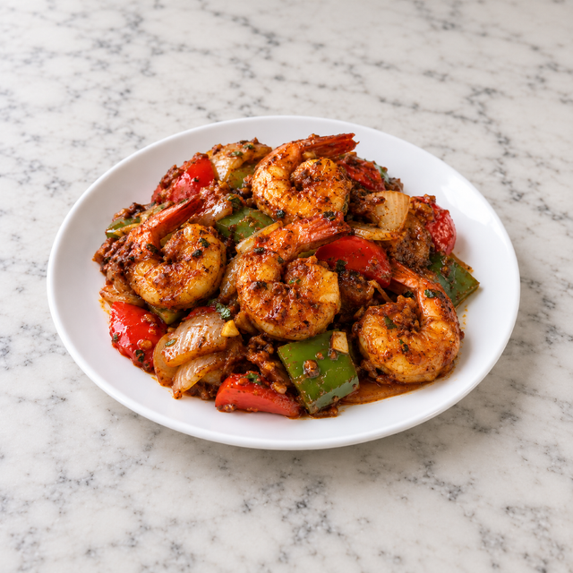 Chinese Masala Prawns