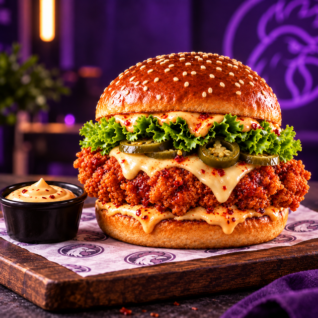 Spicy Chicken Burger